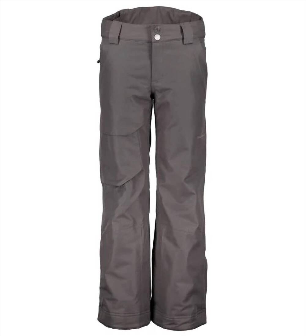 NEW OBERMEYER boys brisk ski pants in coal